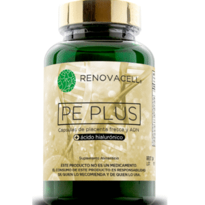 PEPLUS Cápsulas Placentarias con Ácido Hialurónico | Suplemento Regenerador Interno